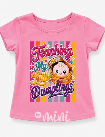 Squishy dumpling triko růžové