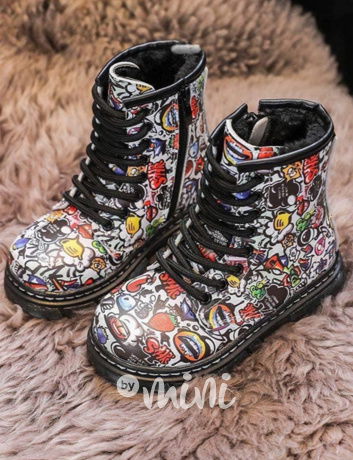 Vyteplené boots CRAZY