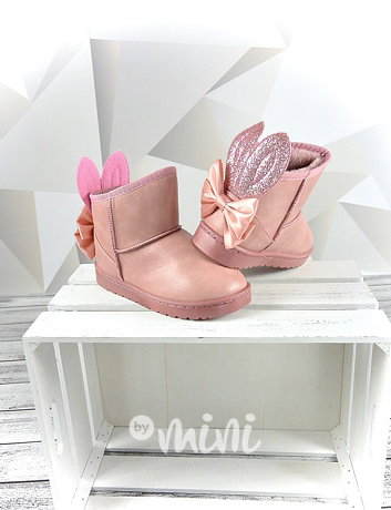 Bunny huculky s mašličkou pink