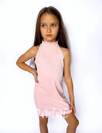 Letní mini šaty sweet pink