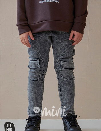 All for kids soft denim kapsáče dark