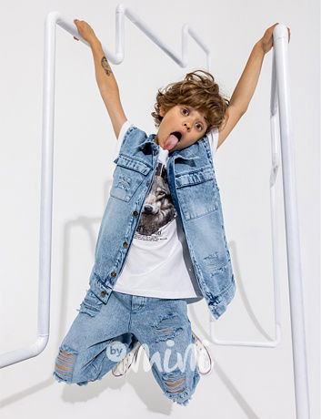 Mash Mnie ripped boyfriend jeans