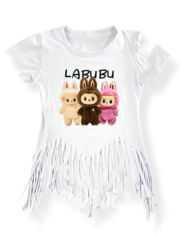 Labubu triko FRIENDS bílé