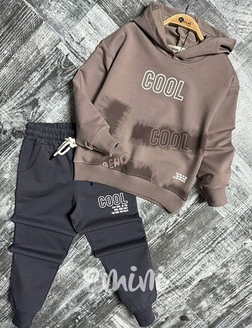 COOL tepláková souprava cocoa