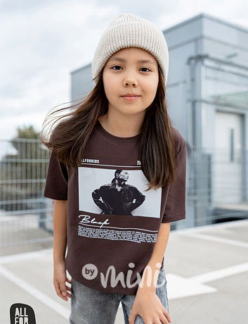 All for kids triko BLACK choco