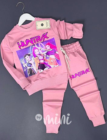Demon Hunters tepláková souprava sweet pink