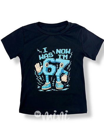 Six Seven triko černé