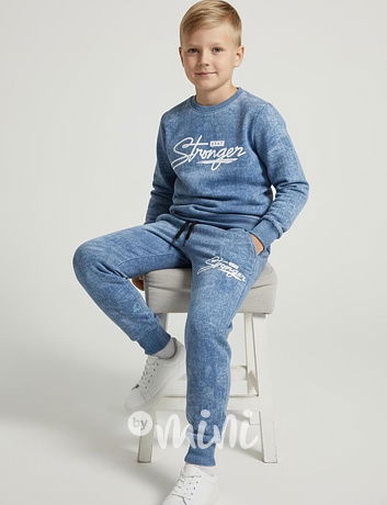 Stronger tepláková souprava melange blue