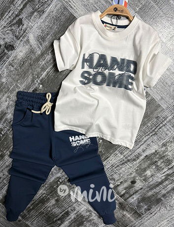 Handsome souprava blue