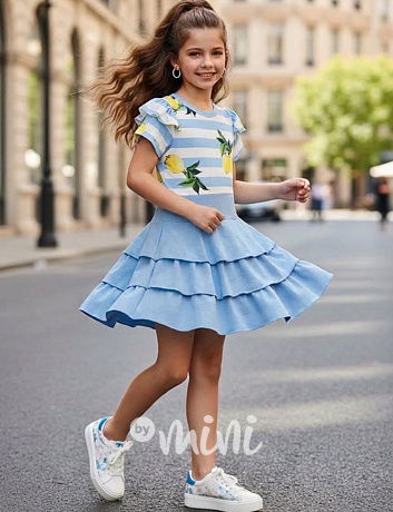Lemon letní šaty blue
