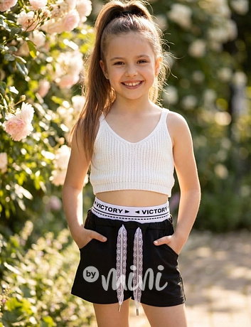 Victory šortky černé