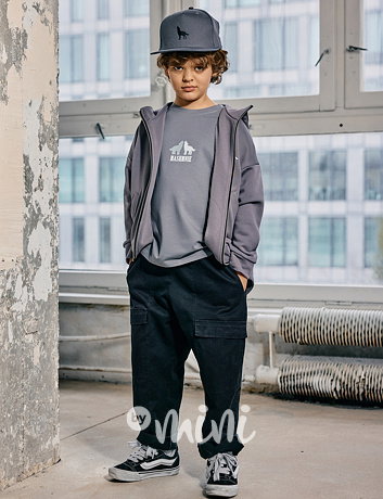 Mash Mnie cargo baggy kalhoty černé