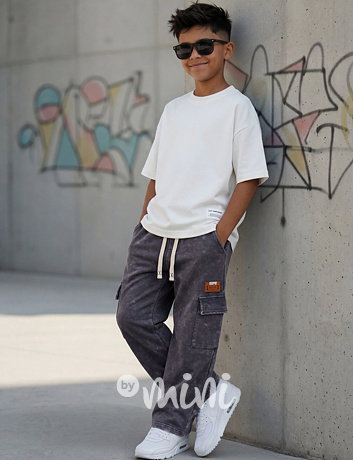 Soft denim baggy kapsáče