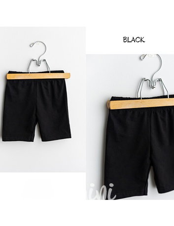 Lily Grey fresh cotton shorts BLACK