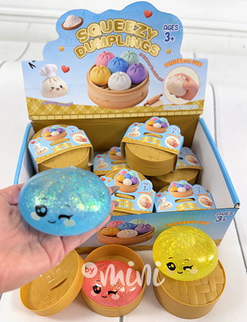 Squishy dumpling GLITTER