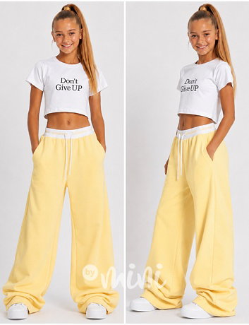 DESIGNED premium lounge teen pants BANANA