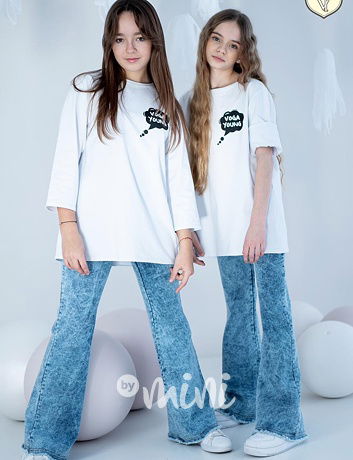 Voga soft denim zvonáče