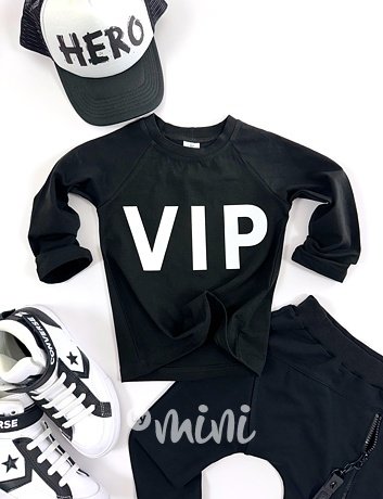 VIP černé longsleeve triko