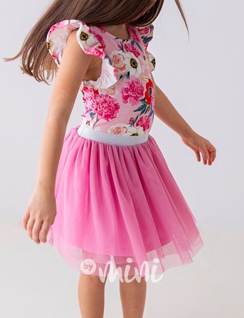 Barbie pink tylová tutu sukně Lily Grey
