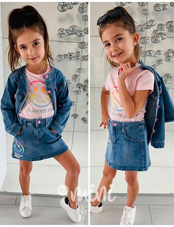 Happy jeans 3ks komplet pink