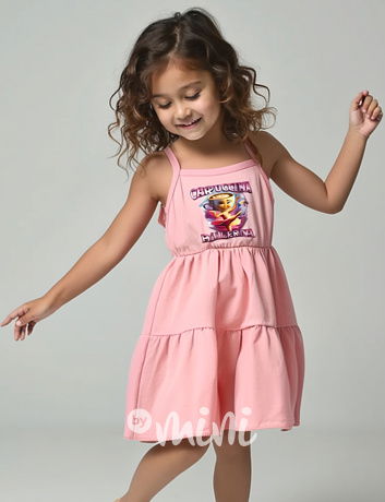 Ballerina Cappuccina letní šaty pink