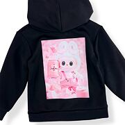 Labubu mikina černá