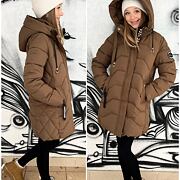 Zimní kabát Elis hnědý