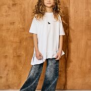 Mash Mnie bílá tunika wolf