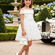 Petit Princess šaty bílé