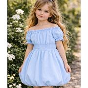 Sweetie šaty s balonovou sukní nebeské