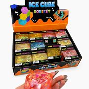 ICE cube squish glitter