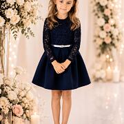 Luxury royal blue dress