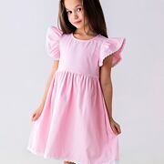 Lily Grey romantic boho šaty s krajkou sweet pink