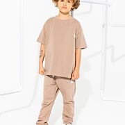 Mash Mnie jogger tepláky WOLF béžové