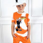 YOLO triko orange splash