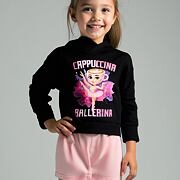 Ballerina Cappuccina mikina černá