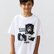 Mash Mnie triko wolf bílé