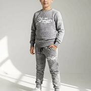 Stronger tepláková souprava melange grey