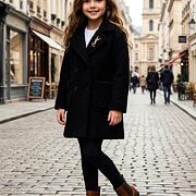 Alpaka kabátek SAINT černý