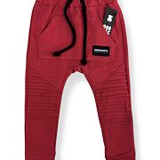 DESPACITO biker tepláky burgundy