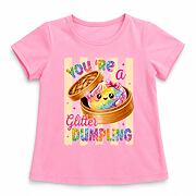 Squishy dumpling triko GLITTER růžové