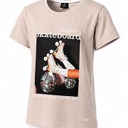 Skateboard teenage PREMIUM triko s kamínky béžové