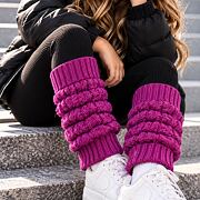 Teplé návleky purple