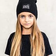 MASH MNIE žebrovaná čepice černá
