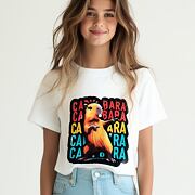 Capybara triko bílé