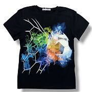 SOCCER triko black/blue