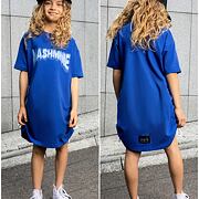 Mash Mnie streetwear šaty modré