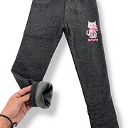 SUPER THERMO šedé legíny CAT