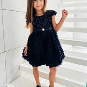 PREMIUM slavnostní šaty s flitry royal blue