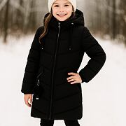 Zimní kabát Lily černý